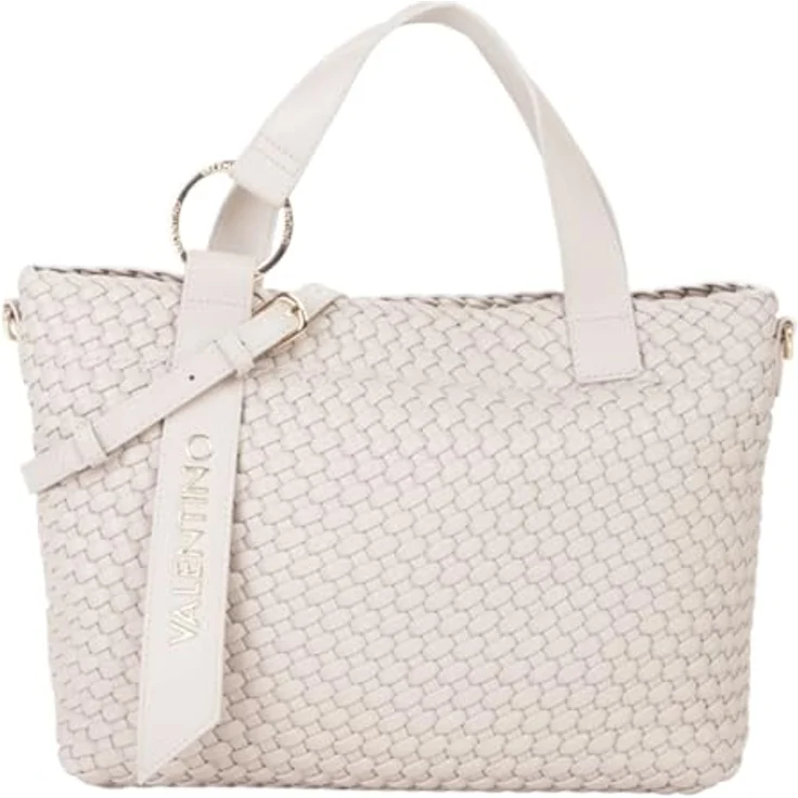 VALENTINO BAGS Shopper SHOPPING SHANTEL, eleganter Henkeltasche in Flechtoptik, verstellbare Umhängetasche, ca. 37 x 24 x 12 cm, Lederimitat – Bild 1