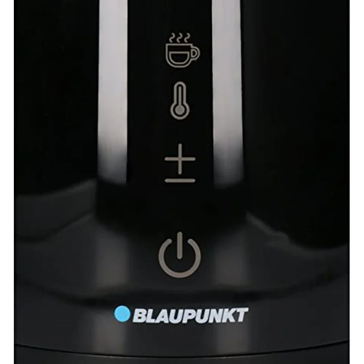 Blaupunkt EKD601 Wasserkocher, 2200W, 1,7 Liter, Warmhaltefunktion, Signalton, Abschaltautomatik, verdecktes Heizelement, Display, schwarz – Bild 3