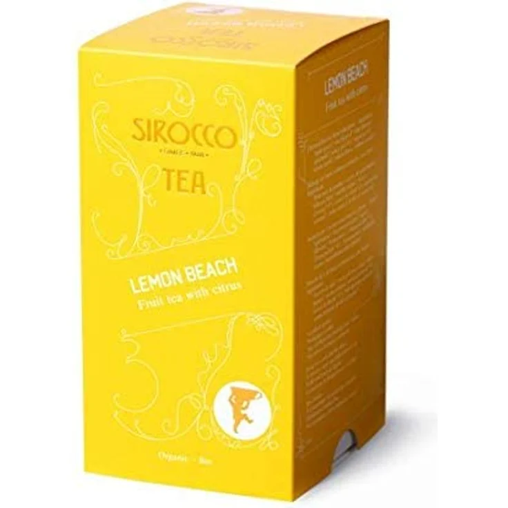 Sirocco Bio Tee Lemon Beach, 20 Teebeutel à 3 g, Instanttee – Bild 1