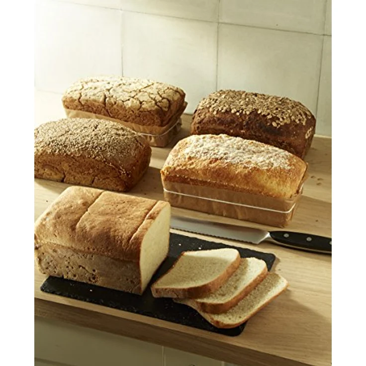 Emile Henry Brotlaib Bäcker, Keramik, Kohle, 25x15x12.5 cm – Bild 3