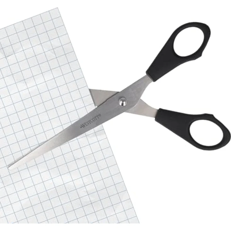 Westcott E-31170 00 Schere Büro, rostfrei, symmetrisch, 17 cm-7 Zoll, schwarz – Bild 6