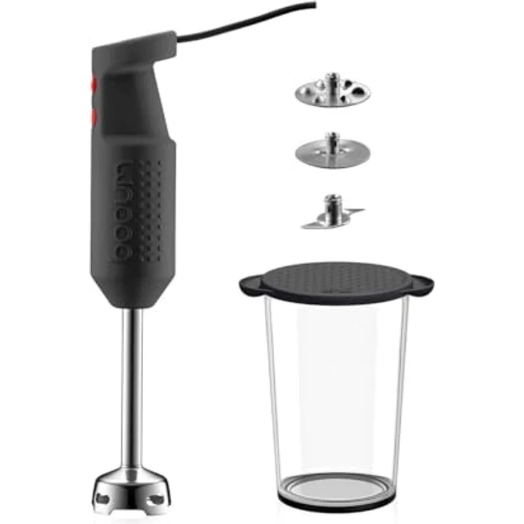 Bodum Electric Blender Stick 200W, Handmixer mit 3 Edelstahlaufsätzen und 2 Geschwindigkeitseinstellungen – Bild 1