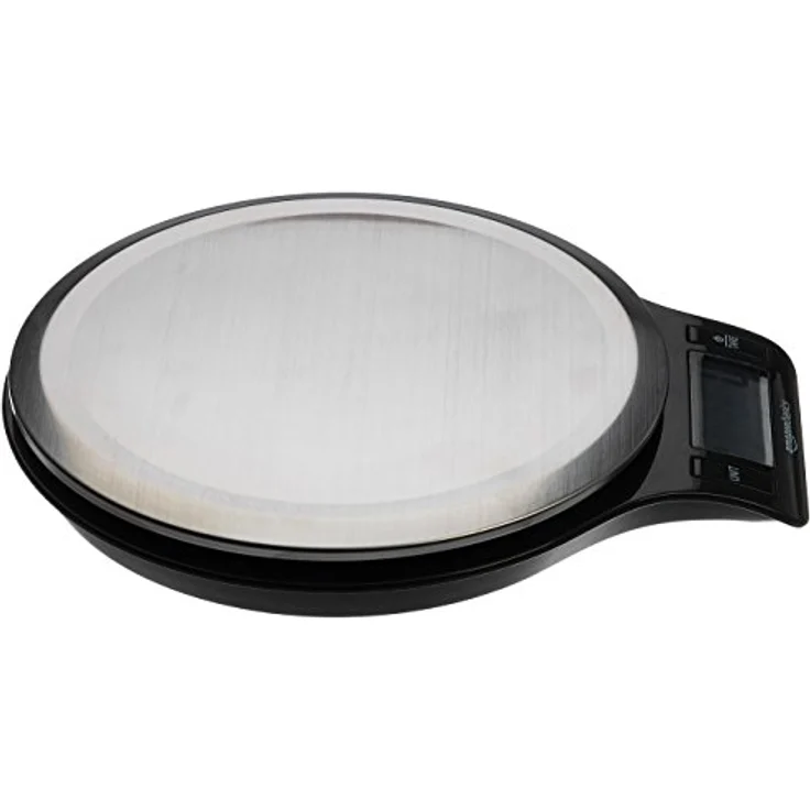 AmazonBasics Digitale Küchenwaage mit LCD-Anzeige (mit Batterien), Edelstahl, BPA-frei – Bild 4