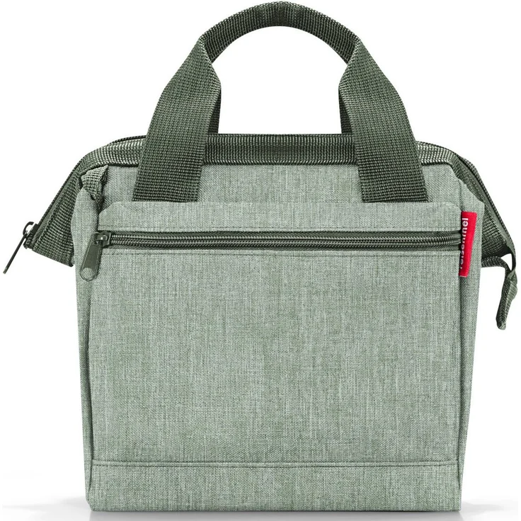 REISENTHEL® Einkaufsshopper allrounder cross twist sage, Twist-Muster in Grün, wasserabweisend – Bild 1