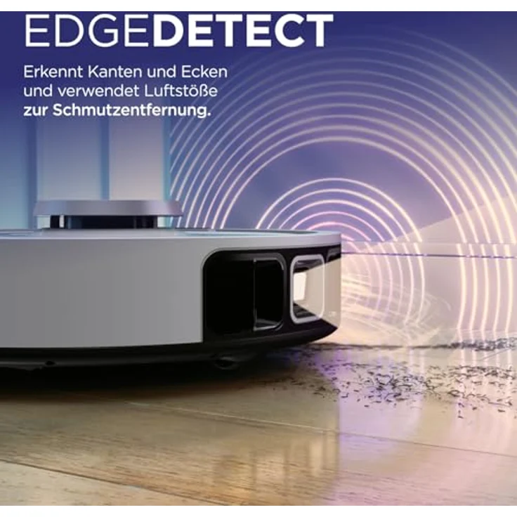 Shark PowerDetect Saugroboter selbstleerend mit 3D- & LiDAR-Navigation, Anti-Allergen- & Anti-Geruch-Basis, NeverStuck-Hindernisumgehung, Weiß AV2820VEEUWH – Bild 4