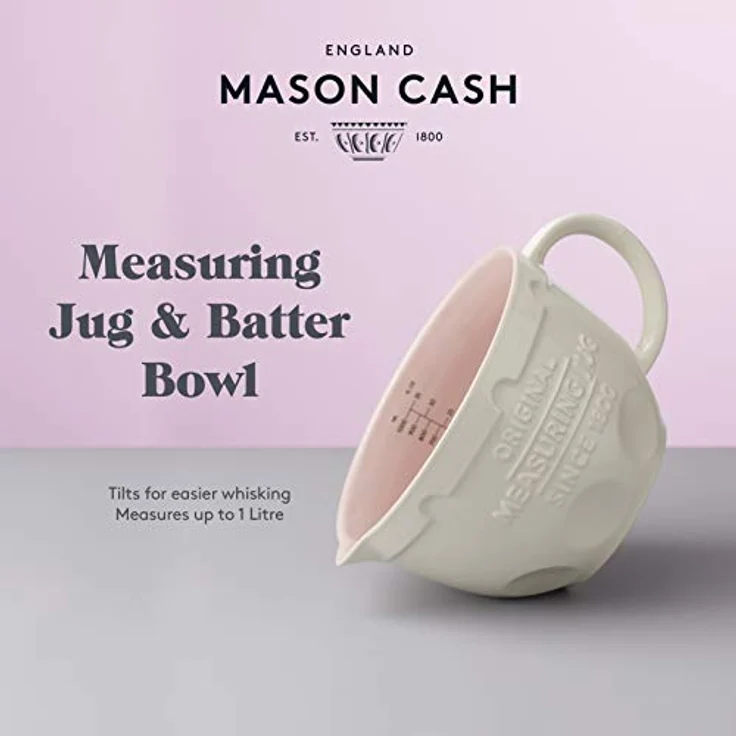 Mason Cash Innovative Küche - Messkrug aus Steingut, 1 Liter – Bild 11