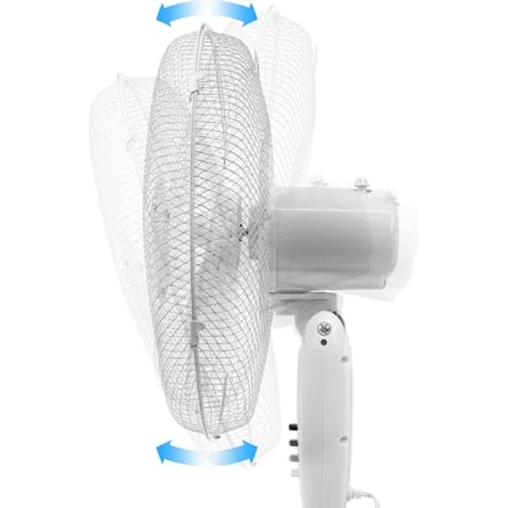 Standventilator - 3 Stufen - höhenverstellbar - drehbar - Ø 40cm – Bild 9