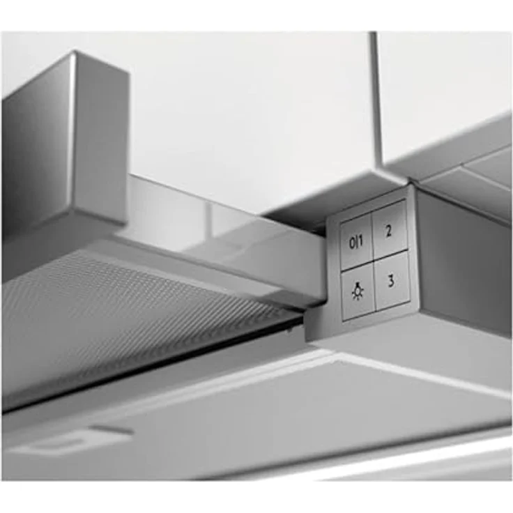 Electrolux LFP416X Flachschirmhaube, 60cm, grau, mit LED-Beleuchtung und 3 Leistungsstufen – Bild 2