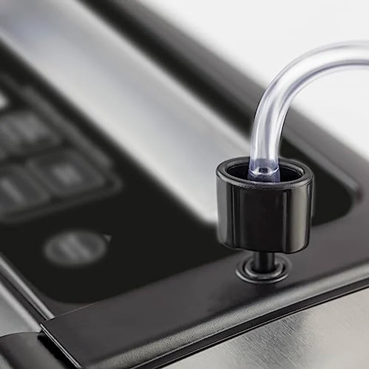 Caso FastVac 500 Gewerbevakuumierer - Edelstahl Vakuumierer für den professionellen Gebrauch - doppelte Kolbenpumpe 20 Liter-Min., doppelte Schweißnaht, inkl. 2 Folienrollen – Bild 5