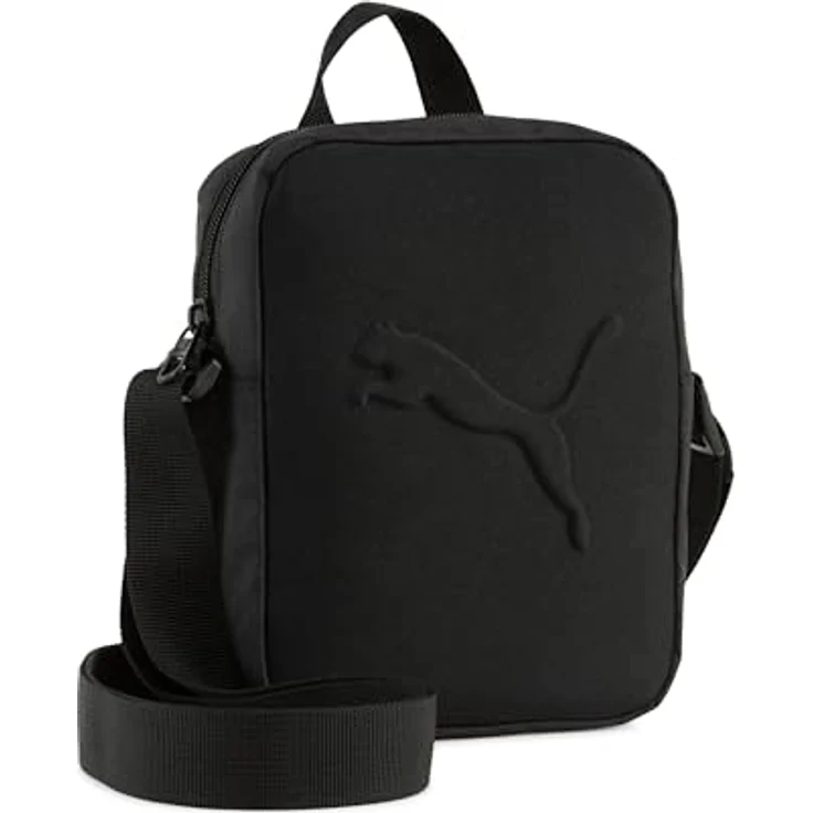 PUMA Umhängetasche BUZZ PORTABLE, Hauptfach mit Reißverschluss, verstellbarer Schulterriemen, aus 90 % recycelten Materialien – Bild 1