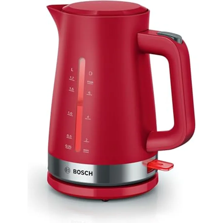 Bosch Hausgeräte BOSC Wasserkocher, Wasserkocher, Rot