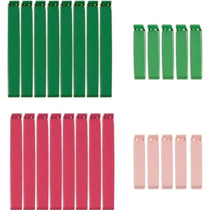 IKEA BEVARA Verschlussklemmen 30er Set Klemmen Verschluss – Bild 2