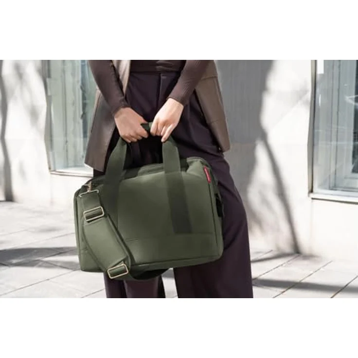 reisenthel Allrounder M Weekender Reisetasche, 40 cm, grün, 100% Polyester, vielseitige Reisetasche – Bild 7