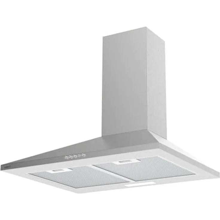 CATA Dunstabzugshaube VK-6000 X, mechanische Steuerung, 3 Stufen, Förderleistung 480 m³/h, Geräuschpegel 56 dB, LED-Beleuchtung, Weiß