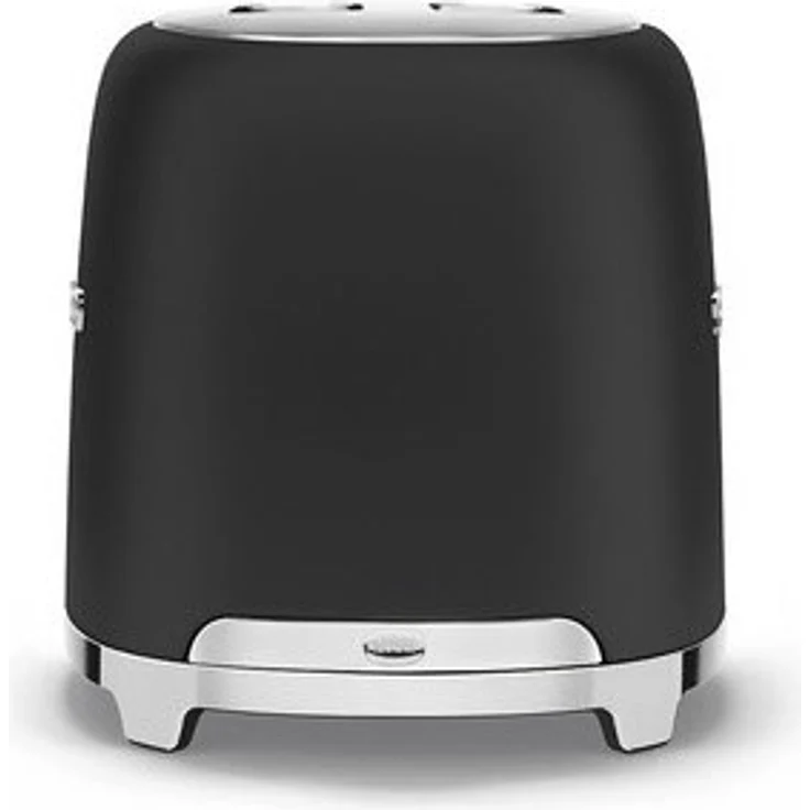 Smeg TSF01BLMEU Doppelschlitztoaster, 950W, 6 Bräunungsstufen, schwarz matt – Bild 2