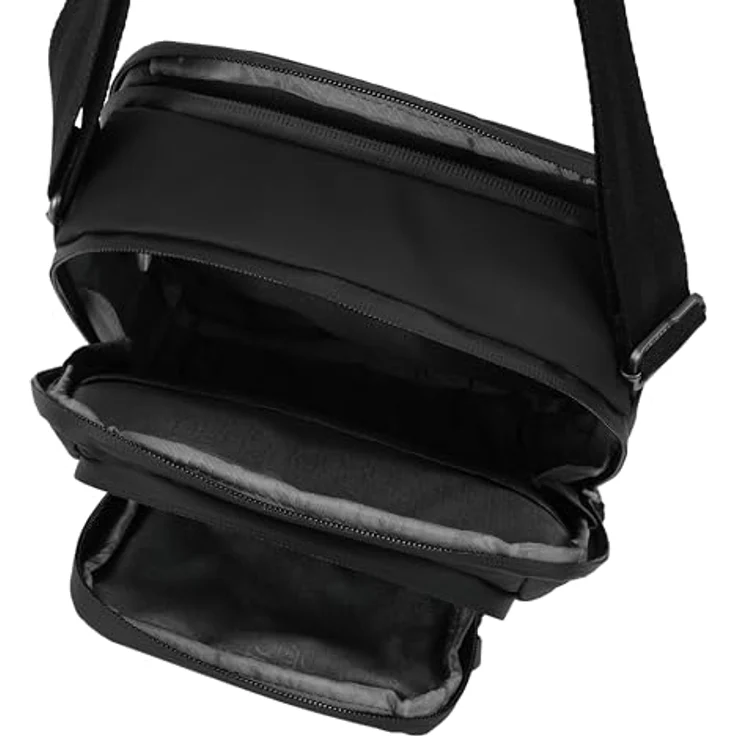 Hedgren Comby Performance Umhängetasche mit RFID Schutz, 21 cm, schwarz, 100% Polyester – Bild 7