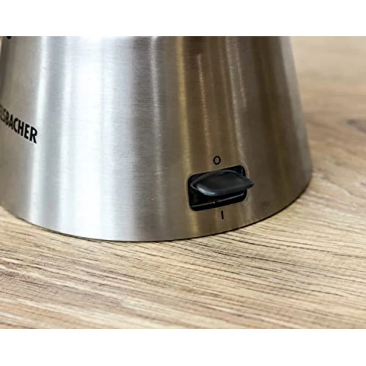 ROMMELSBACHER EKO 366-E Espressokocher elektrisch (3-6 Tassen, 350ml Füllmenge, 2 Edelstahl-Filtereinsätze, Abschaltautomatik, Sicherheitsventil, Ein-Ausschalter, 365 W) Edelstahl – Bild 6