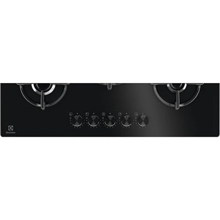 Electrolux EGG75372K, Gaskochfeld mit 75 cm Breite, schwarze Glasoberfläche, benutzerfreundliche Drehregler – Bild 6