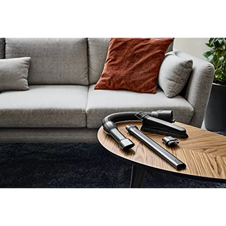 AEG AKIT23 Erweiterungsset für AEG 8000 Akku-Staubsauger (Detailreinigung, Haushalt & Auto, Staubsaugerdüsen, flexibler Saugschlauch, Möbel-Softbürste, lange Fugendüse, Staubbürstenaufsatz, schwarz) – Bild 2