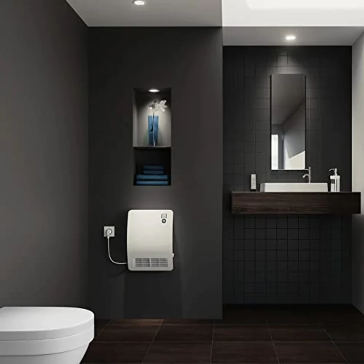 AEG Ventilatorheizung VH Comfort für Badezimmer, Beleuchtetes LC-Display, Silent-mode, 3-stufiges Sicherheitskonzept, Ökodesign 2018, 2000 W, 238722, Heizlüfter – Bild 6