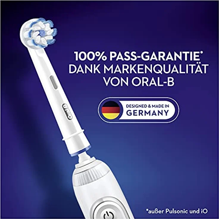 Oral-B Sensitive Clean 6er Aufsteckbürste, weiß – Bild 6
