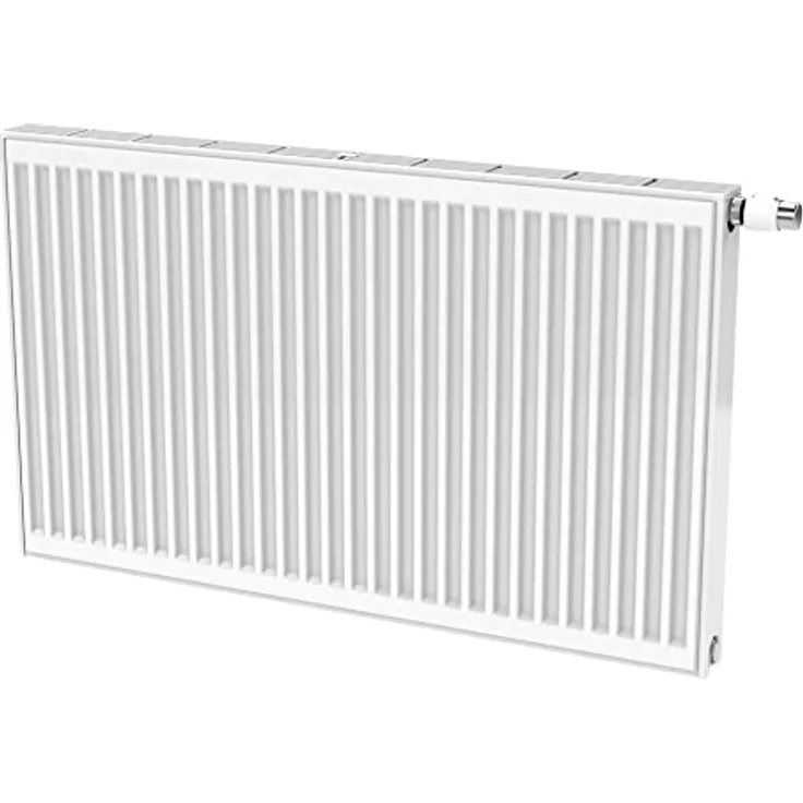 Belrad Typ 22 Universalheizkörper Ventilheizkörper Mittelanschluss 600 x 900 (HxB)-1559W, 8 Anschlüsse, RAL9016 (reinweiß)