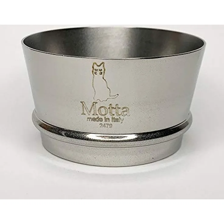 Motta Trichter für Espressomaschinen, rostfreier Edelstahl, 40 mm Höhe, Made in Italy