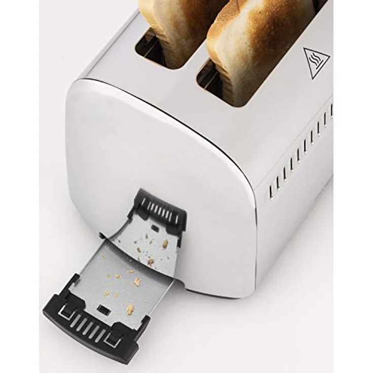 H.KOENIG TOS9 Toaster 2 Scheiben, Edelstahl – Bild 4