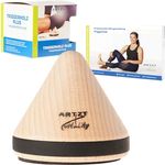 ARTZT vitality TriggerHolz PLUS | Trigger Tool zur Behandlung von Triggerpunkten | Eco friendly: nachhaltig aus Holz in Deutschland gefertigt Natur, 7,5 x 7 cm