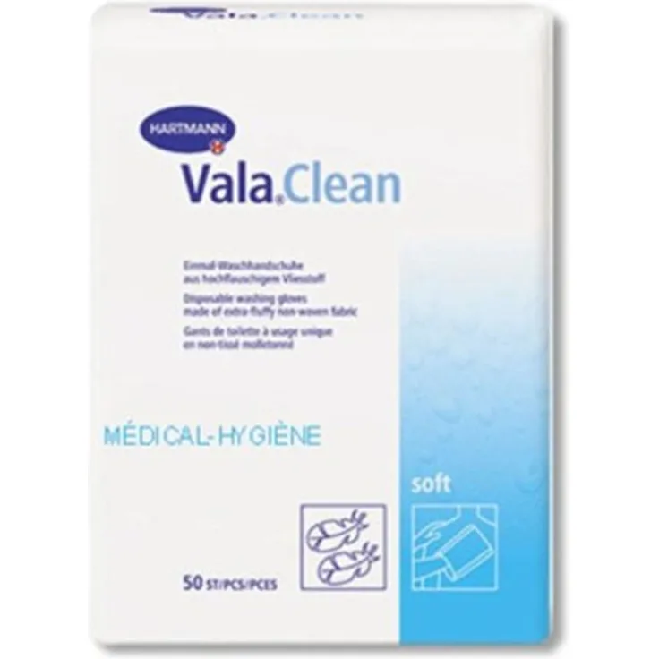 Hartmann – 992243 – ValaClean Waschhandschuh – 23,5°x°15,5°cm – 50er-Pack – 2 Sets