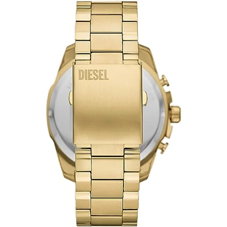 Diesel Herrenuhr Mega Chief quarz/chrono Uhrwerk 51mm Gehäusegröße mit einem Edelstahlarmband DZ4642 – Bild 3
