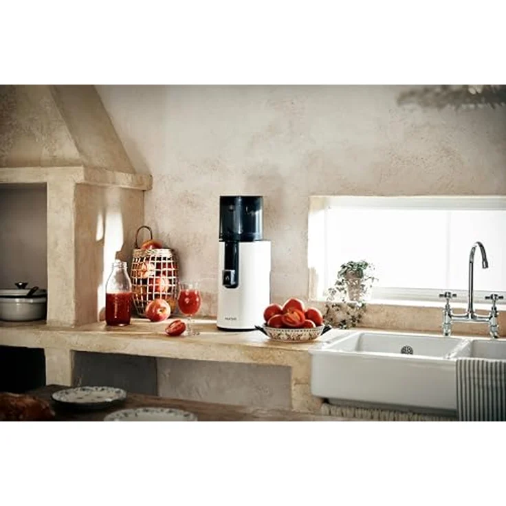 HUROM | H400 | Entsafter für Obst und Gemüse | Hurom Easy Clean H400 | Schneidschale | 150 Watt | BPA-frei | Weiß – Bild 4