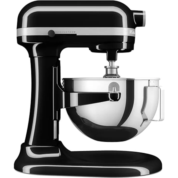 KitchenAid HEAVY DUTY - KÜCHENMASCHINE MIT SCHÜSSELHEBER 5,2 L - ONYX SCHWARZ, Metallgetriebe, 11 Geschwindigkeitsstufen, Soft Start – Bild 3