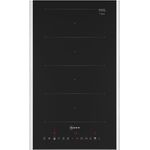 Neff, T63TDX1L0, Domini Kochfeld Flex-Induktion, N70, Breite 30 cm, Autarkes Elektro-Kochfeld, TouchControl Bedienung, Schwarz mit Rahmen aufliegend