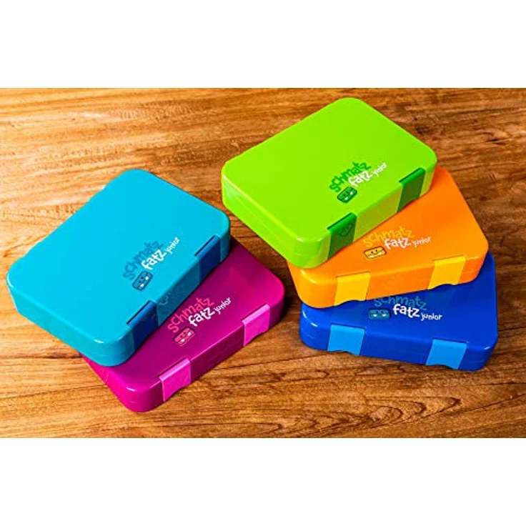 schmatzfatz junior Lunchbox 6 Fächer 21,3 x 15 x 4,5 cm (BxHxT) Petrol – Bild 9