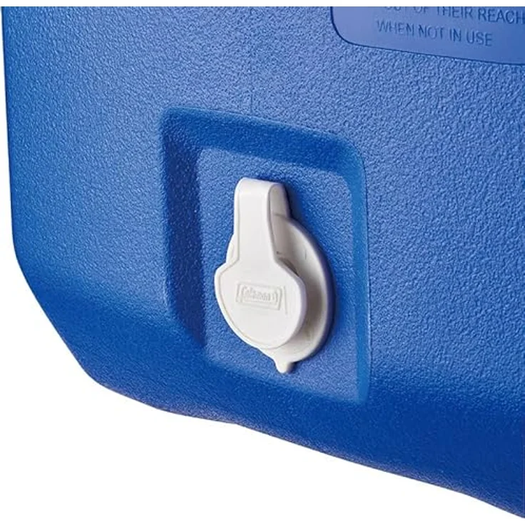 Coleman Kühlbox 48Qt Poly-Lite, 45 Liter Hochleistungskühlbox, kühlt bis zu 3 Tage, mit UV Schutz, Thermobox mit 45L Fassungsvermögen, mobile passiv Eisbox – Bild 6