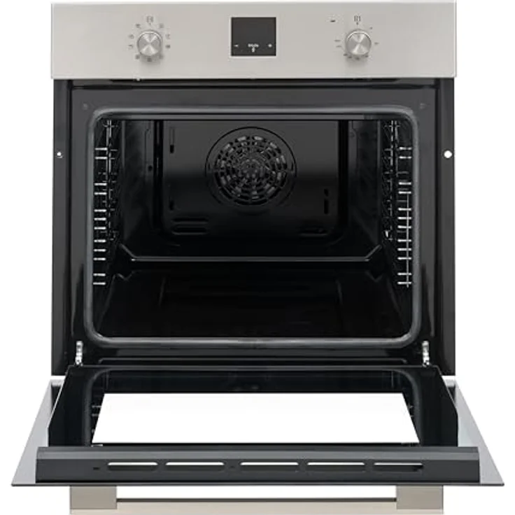 Vestel VEB9, Einbaubackofen mit Timer, autark, 9 Funktionen, 69 Liter, 2-fach Türverglasung, Edelstahlblende – Bild 2