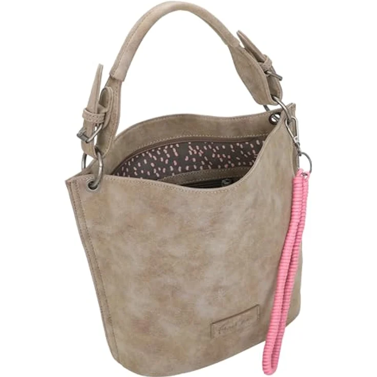 Fritzi aus Preußen Fritzi31N, Handtasche mit mehreren Fächern und Schultergurt, Braun – Bild 9