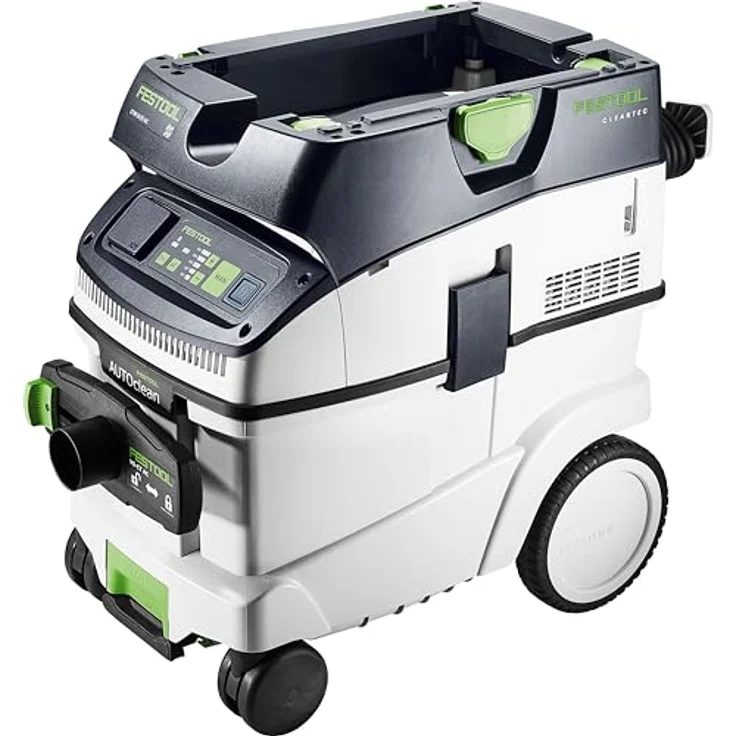 Festool Absaugmobil CLEANTEC CTM 36 Ei AC-RENOFIX, Bodenstaubsauger mit automatischer Abreinigung (AC) und Bluetooth, in blau – Bild 2