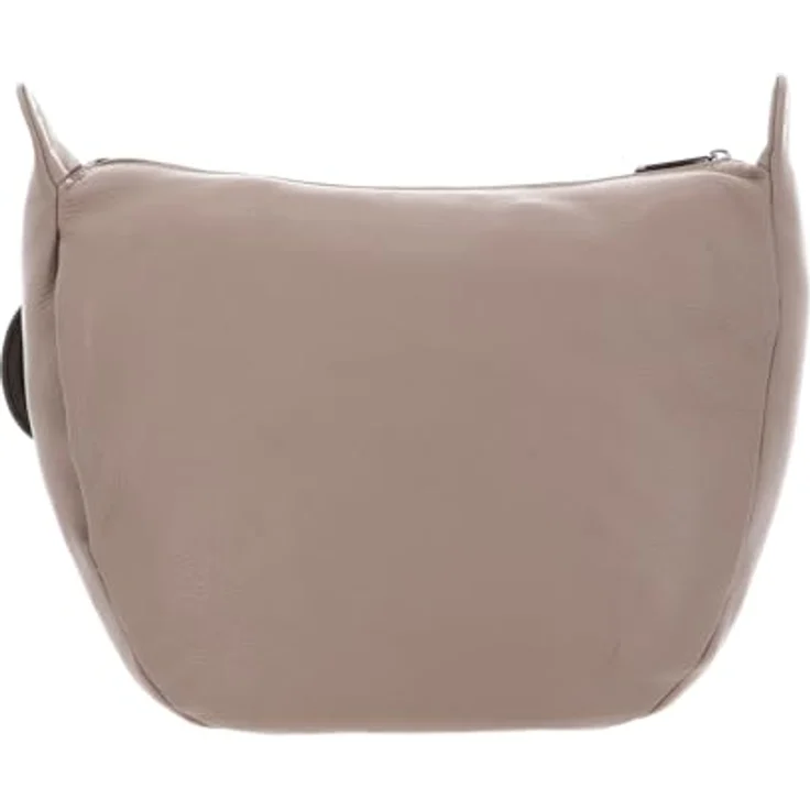 Mandarina Duck Mellow Leather Crossbody FZT59, Beuteltasche aus hochwertigem Rindleder mit A4-tauglichem Hauptfach und 5 Fächern, nude – Bild 3