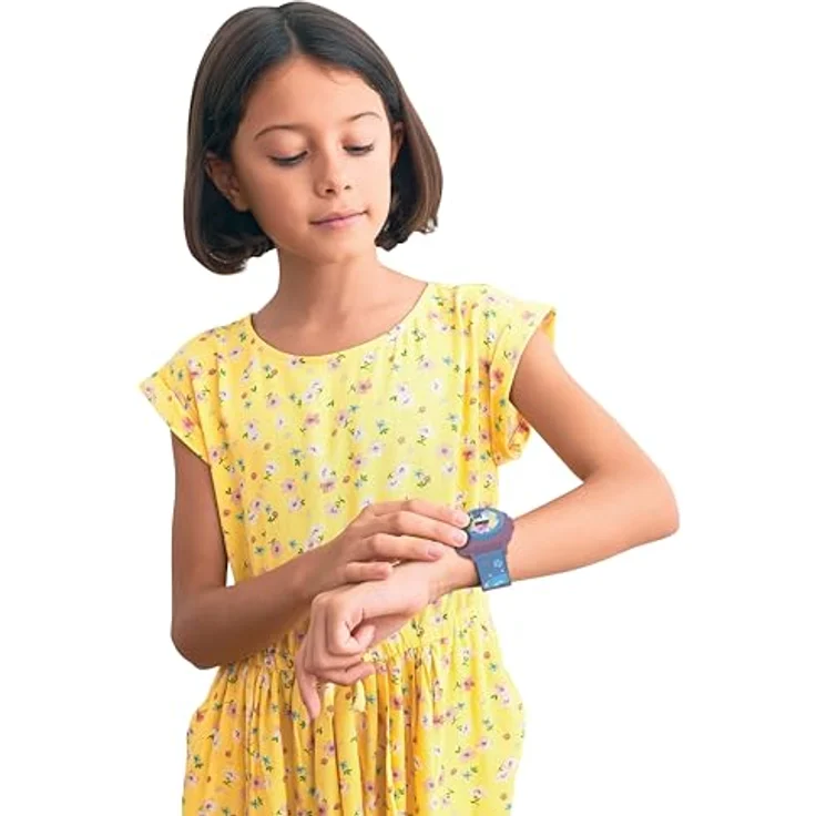 Lilo & Stitch Projektionsuhr, digitale Armbanduhr mit sanfter Beleuchtung für kleine Disney-Fans – Bild 6