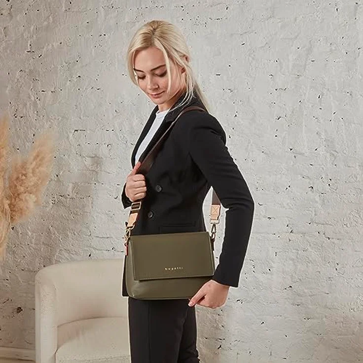 Bugatti Umhängetasche Ella Shoulder Bag, Crossbody Bag in eleganter Ausführung – Bild 6