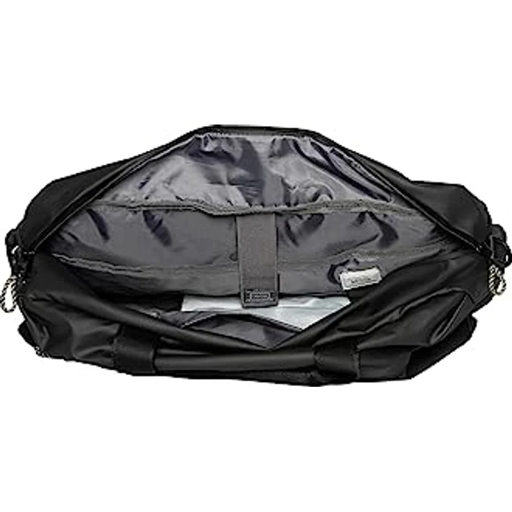 camel active Palermo Weekender Reisetasche mit Laptopfach, 48 cm, schwarz, 100% Nylon – Bild 3