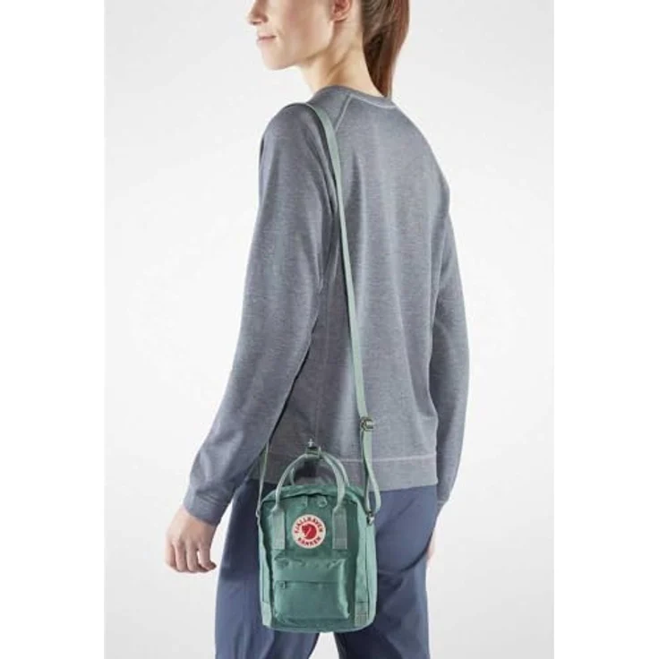 Fjällräven Kånken Sling Umhängetasche, verstellbarer Schultergurt, violett, 15 x 20 x 11 cm – Bild 6