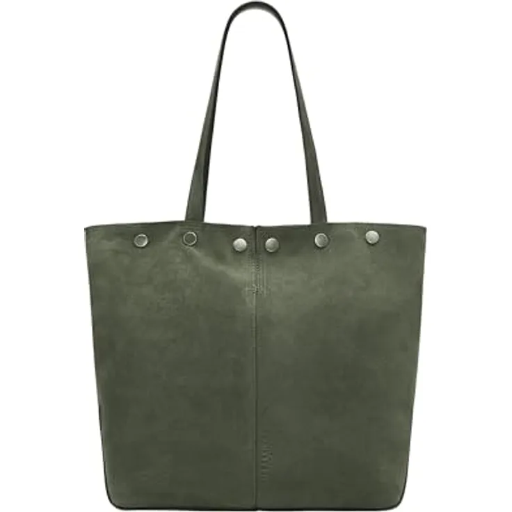 Liebeskind Rive Shopper Tasche, 100% Leder, 40 cm x 12 cm x 34 cm, grün
