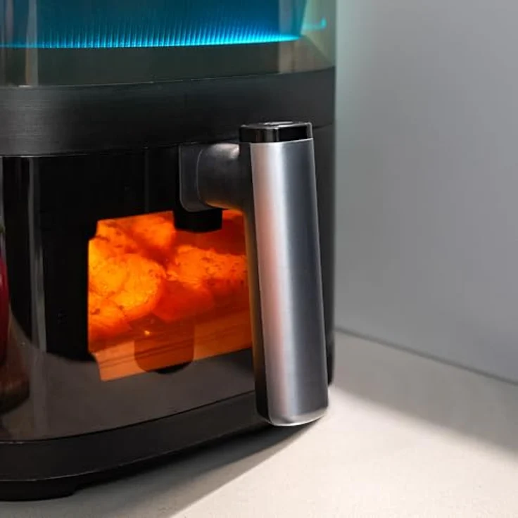Cecotec Cecofry Neon 5000, Heißluftfritteuse 1500 W mit 5 Litern Fassungsvermögen, 10 voreingestellten Menüs und integrierter Wasserdosierautomatik – Bild 7