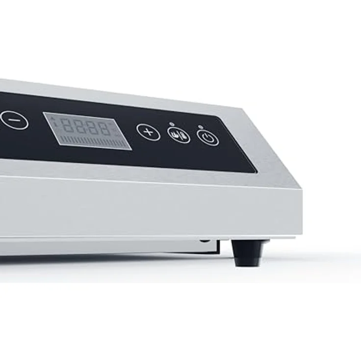 METRO Professional GIC3135 Induktionskochfeld, 3500 W, Edelstahl/Glaskeramik mit Überhitzungsschutz und abnehmbarem Fettfiltersystem, silber – Bild 5