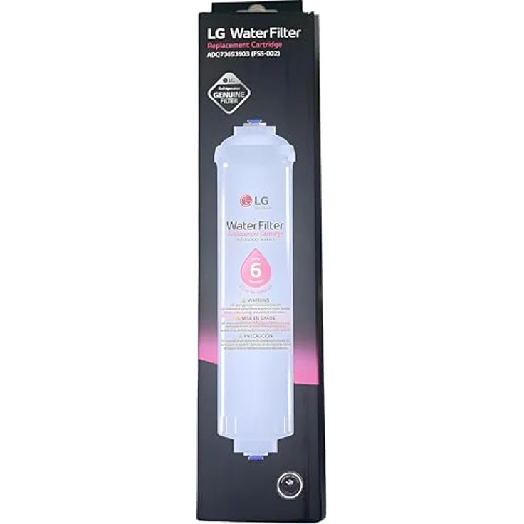LG Wasserfilter BL9808, Original Wasserfilter für Side-by-Side Kühlschränke, 5x23cm, 2000 Liter – Bild 2