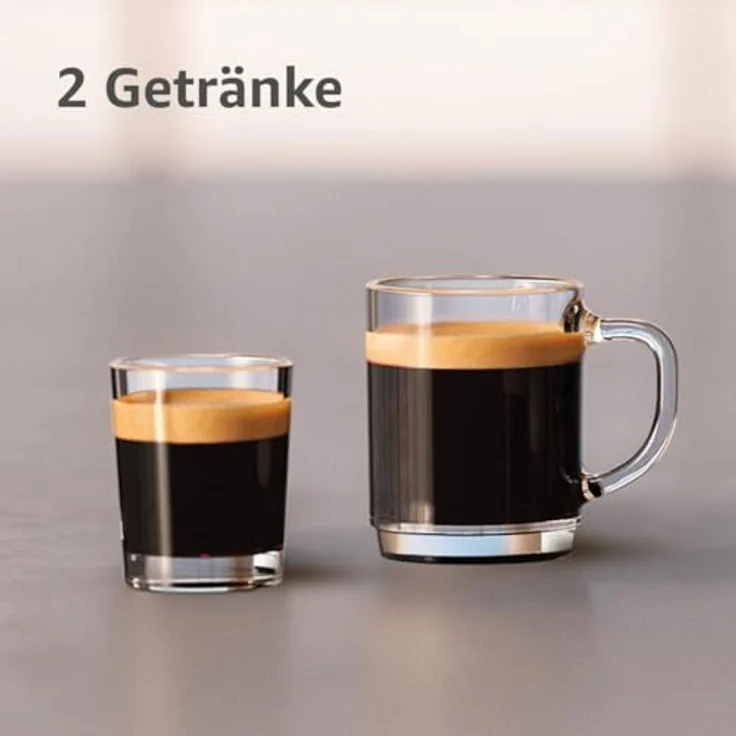 Philips 2200 Serie EP2220-10 Kaffeevollautomat, 2 Kaffeespezialitäten, Schwarz-Schwarz-gebürstet – Bild 5