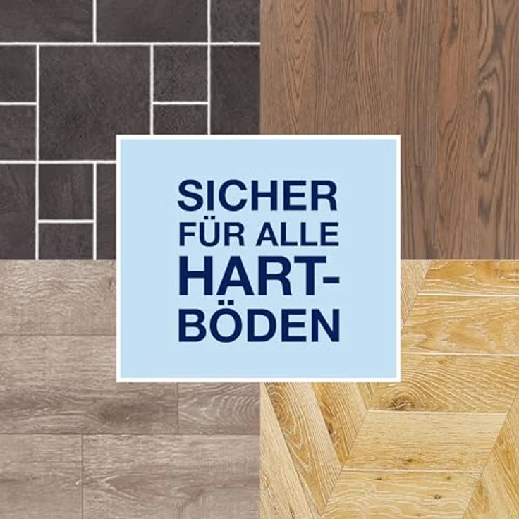 Bona Wischmopp Bezug, Bodentuch, Mikrofaser Deep Clean-Pad mit PowerLoop®-Technologie, kratzfrei, waschbar, grau – Bild 4